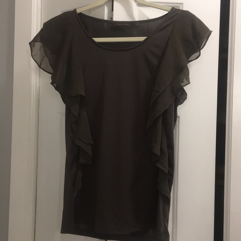 The Limited brown blouse